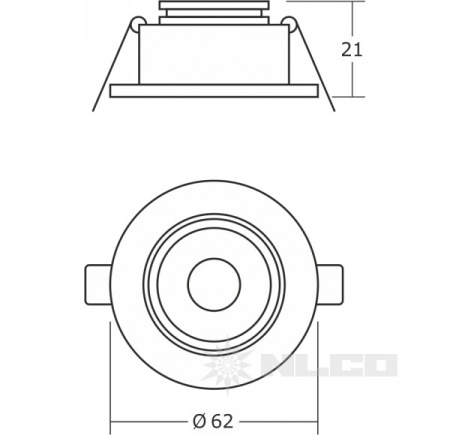 Светильник NLCO DRG2-11